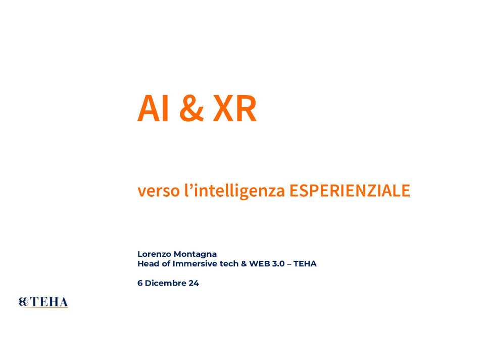 Presentazione di Lorenzo Montagna